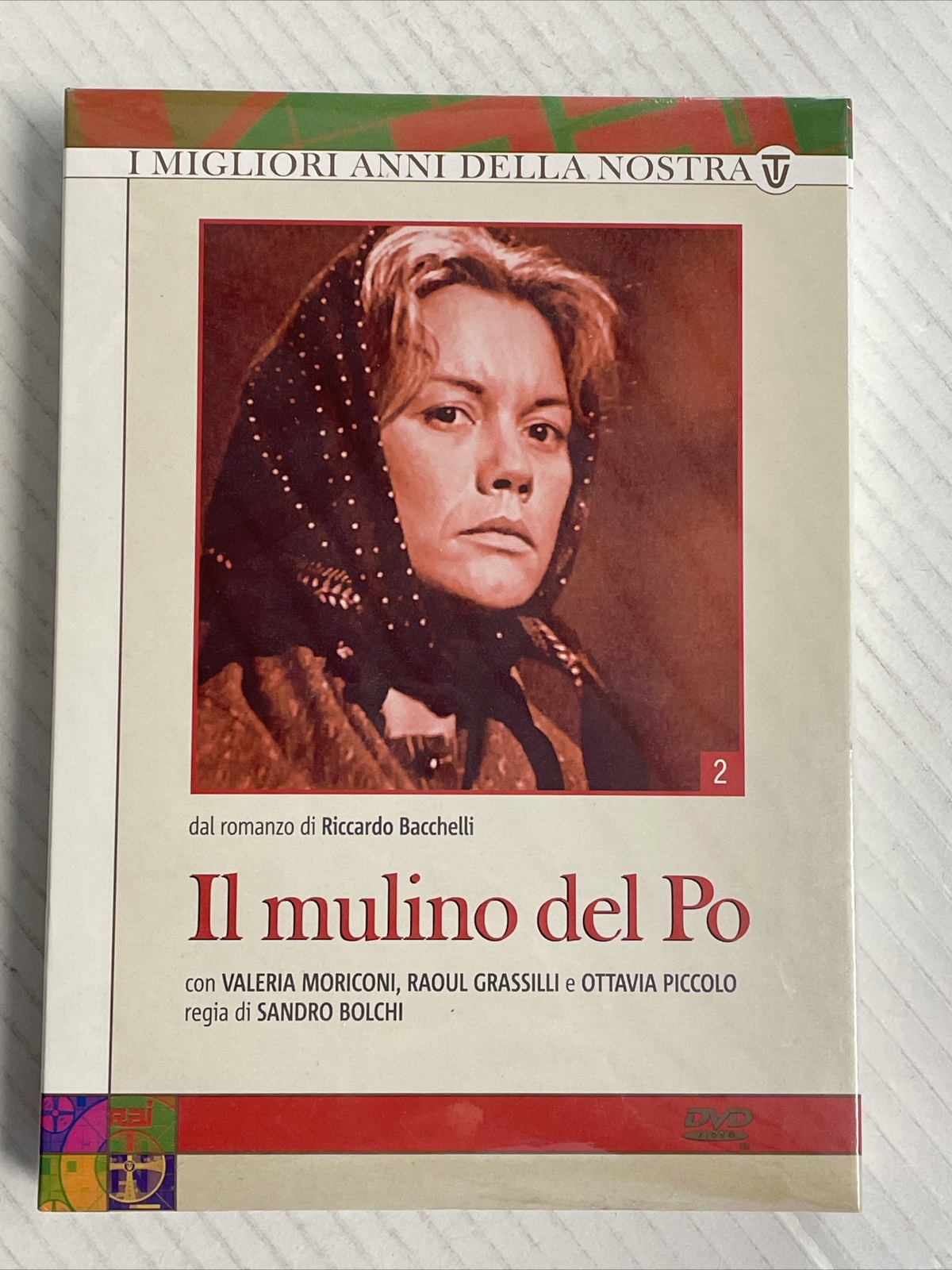 IL MULINO DEL PO - cofanetto 2 dvd - miniserie 4 episodi -nuovo - VIDEORAI