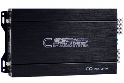 Audio System CO75.4 24V 4-KanalEndstufe Verstärker 24Volt LKW Truck Bus