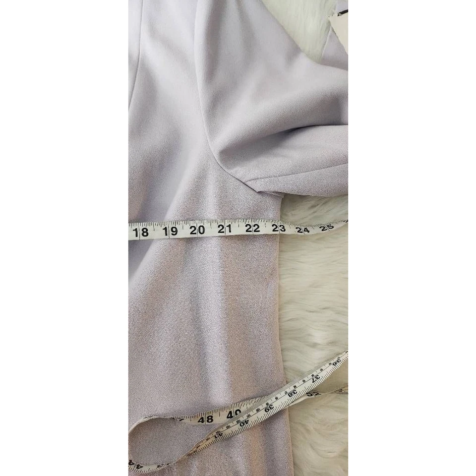 Together Womens Blazer Jacket Lilac Purple Button Lined Embellished Plus 22W New - Image 3 of 4