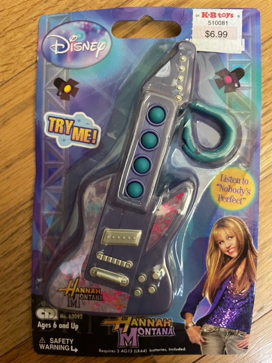 Hannah Montana Rockin Guitar Keychain Musical by Disney - NEW | eBay