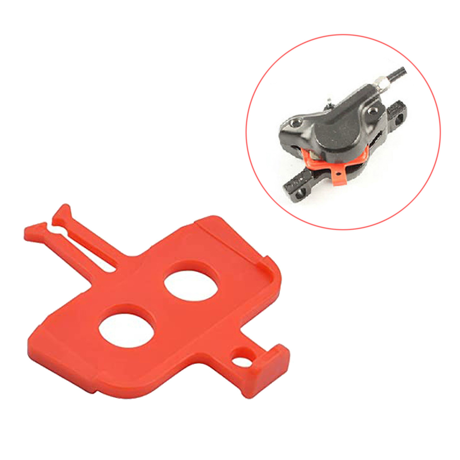 15Pcs Bicycle Plastic Hydraulic Disc Brake Spacer Pads Spacer Insert
