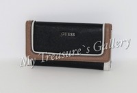 Guess Tambako Slg Slim Small Wallet Checkbook Clutch Black Multi Guess Tambako Slg Slim Small Wallet Checkbook Clutch Black Multi