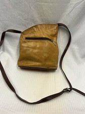 Borse In Pelle Leather Small Tan Purse Crossbody Or Shoulder