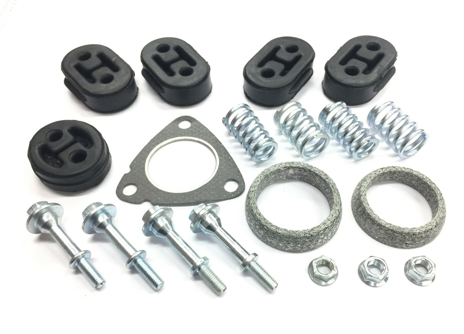 Complete Exhaust and Catalytic Converter Fitting Kit Gaskets Bolts