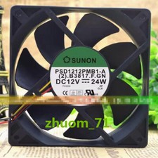 1PC SUNON PSD1212PMB1-A 12V 24W 12cm 12038 Server cooling fan