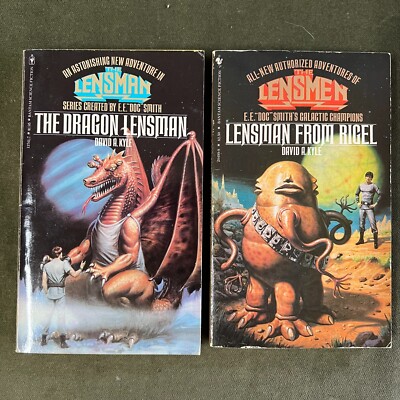 E. E. Doc Smith - The Lensmen from Rigel & The Dragon Lensman by David A. Kyle