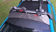 Wind fairing carbon fiber GR Toyota Corolla 2018+ Fits factory roof ONLY,  GRC