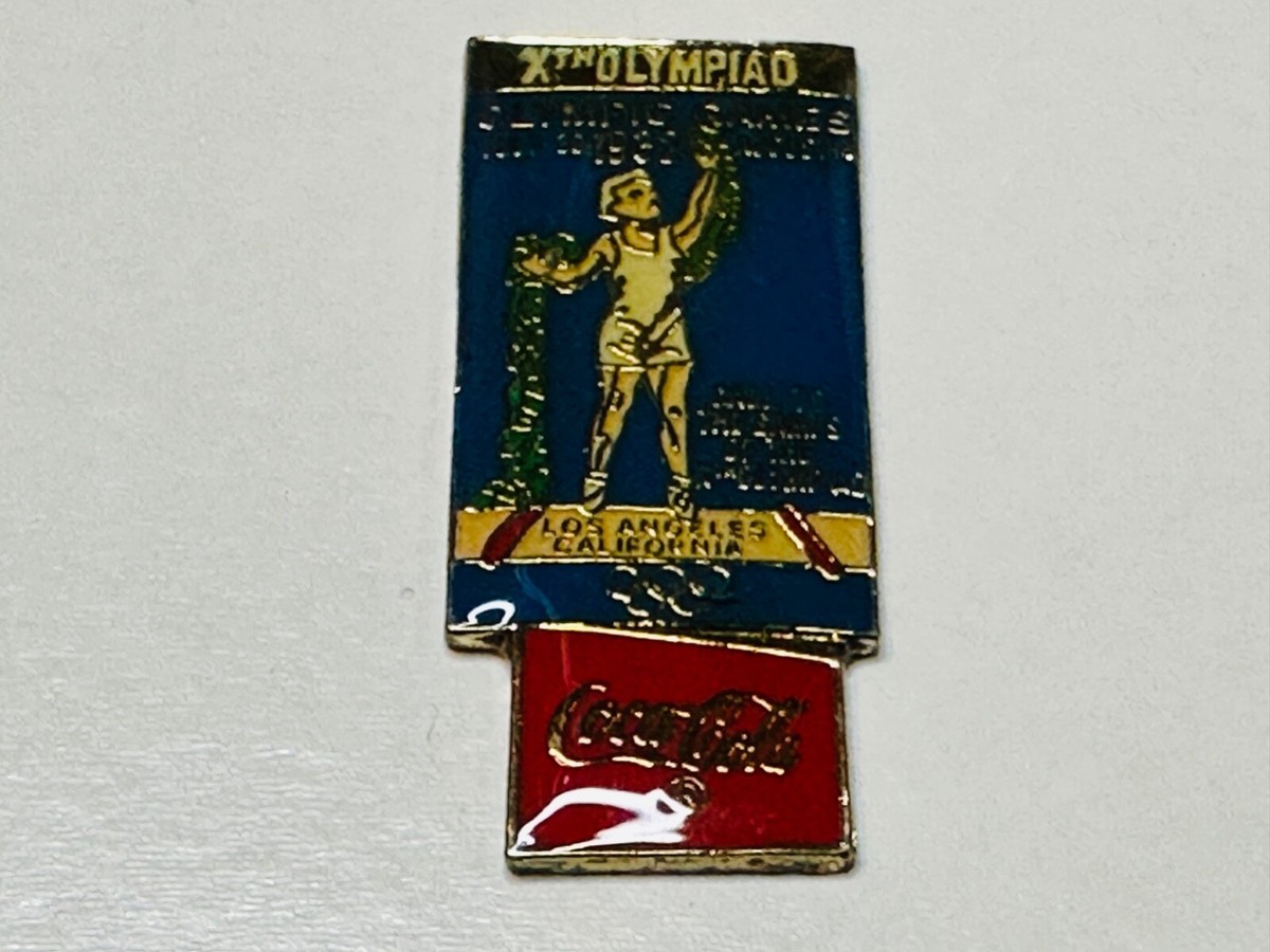 Coca-Cola Olympic Lapel Pin Program X 10th Olympiad 1932 Games LA
