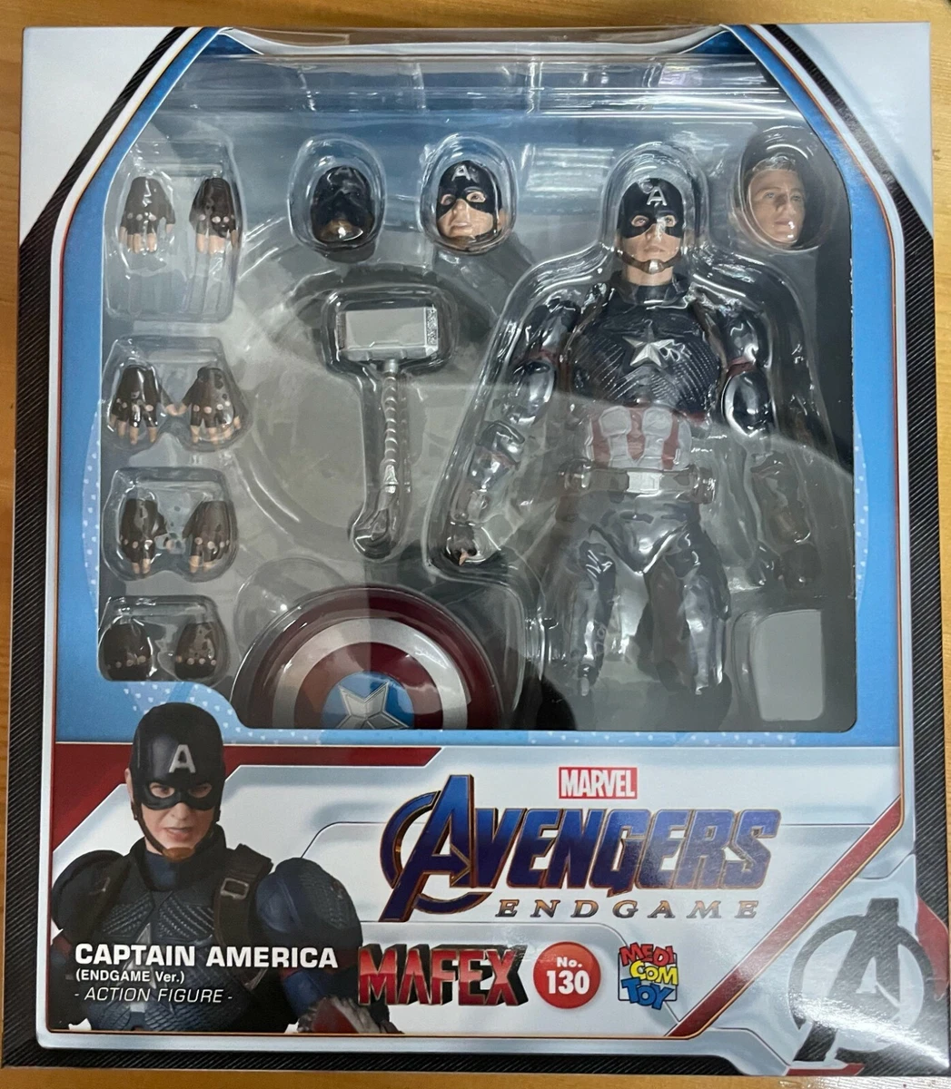 CAPTAIN AMERICA Avengers Endgame Action Figure Medicom MAFEX NEW