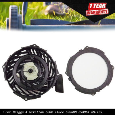 Recoil Pull Starter 500E 140cc For Briggs & Stratton 595355 591139