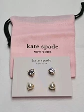 Kate Spade New York Rise and Shine Stud Earrings SET NWT