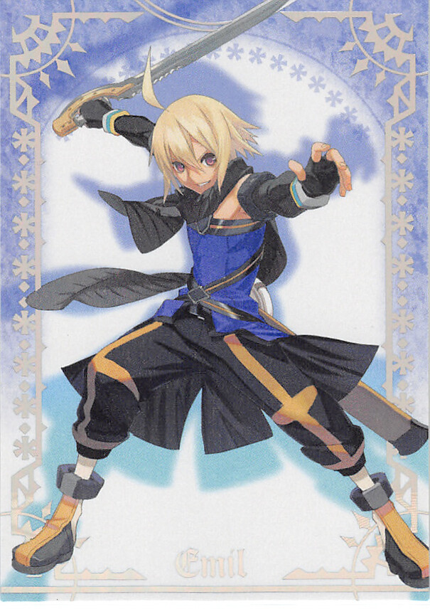 Tales of Symphonia 2 Trading Card Frontier Works SP1 FOIL Emil