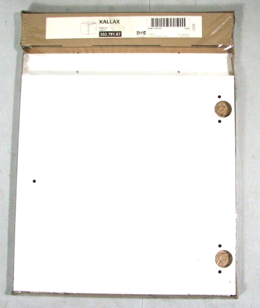 物置にいかがですか㉒ IKEA KALLAX Insert with door, White 13