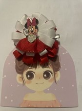 Conjunto de moño Mimi Mouse centro boutique hecho a mano arco apilado moño para el cabello nuevo
