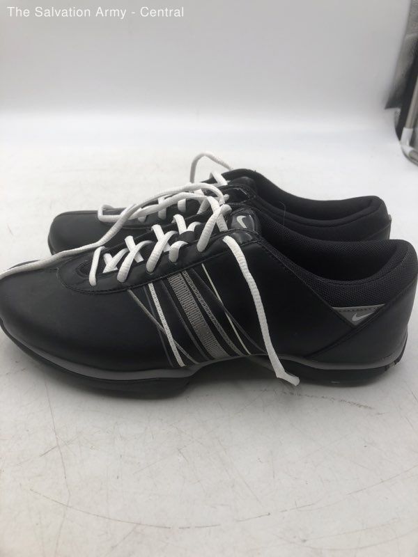 Nike Womens Delight 418355010 Black Lace Up Low Top Golf Shoes Size 7.