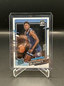 2023 DONRUSS OPTIC GG JACKSON II ROOKIE BASE #228 MEMPHIS GRIZZLIES