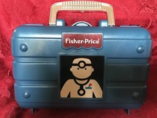 90's Fisher Price Medical Kit Pretend Play Doctor Nurse Toys