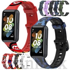 Sports Soft Strap Silicone Watch Band Wristwatch For Huawei Watch Band 7 New