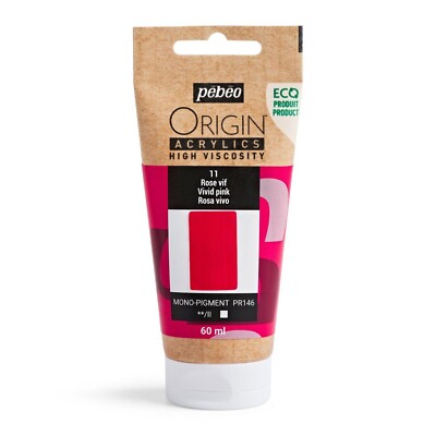 Pebeo Origin Eco Recycelte Hochviskose Acrylfarbe 60ml