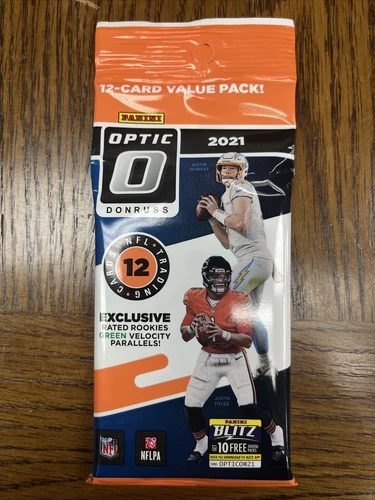 2021 Panini Donruss Optic NFL Cello, Mac Jones, Trevor Lawrence, Downtown 👀🏈🔥