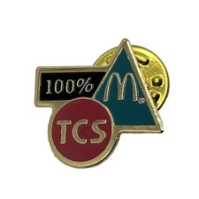 McDonald’s TCS Corporate Partnership Employee Crew Enamel Lapel Hat Pin