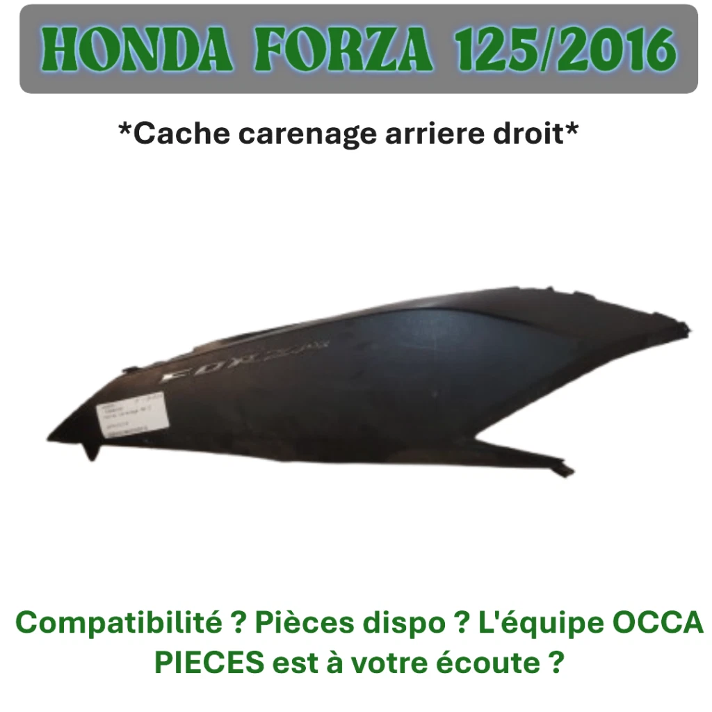 Carénage Arrière De Guidon Pour Honda Spazio CN 250 (années 1991 à 2001) - Pièce D'occasion