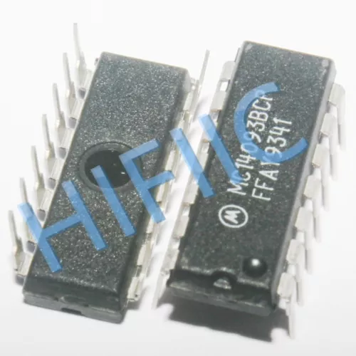 10PCS MC14093BCP Quad 2-Input NAND Schmitt Trigger - Bild 1 von 1