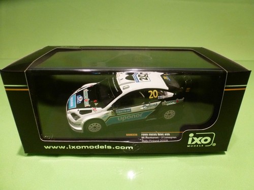 IXO 1:43 - FORD FOCUS WRC - 20 RALLY FINLAND 2008  RAM338   - IN  ORIGINAL  BOX - Picture 1 of 5