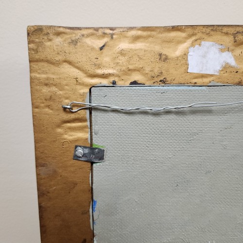 Rocco Monticolo, R Monti, Oil Abstract Woman And Dog Portrait - Afbeelding 10 van 10