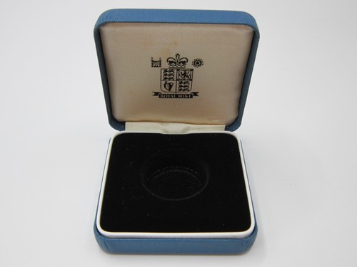 ROYAL MINT SOVEREIGN / £1 SILVER PROOF PRESENTATION DISPLAY CASE ONLY - Picture 4 of 8