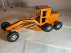 Tonka  Road Grader Vintage Pressed Steel Construction Toy