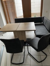 Moderne Eckbankgruppe mit Tisch und 2 Stühlen Neuwertig!!