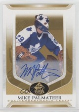 2020-21 SP Signature Edition Legends Gold Spectrum Foil Mike Palmateer Auto 2po