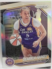 2025 Panini Prizm WNBA #39 Dearica Hamby Silver Prizms