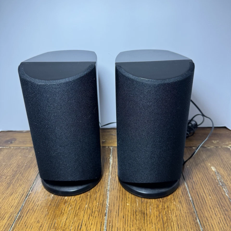 Coby CX-CD377 Stereo Speaker Set, Black, TESTED AND WORKING - Image 2 of 4