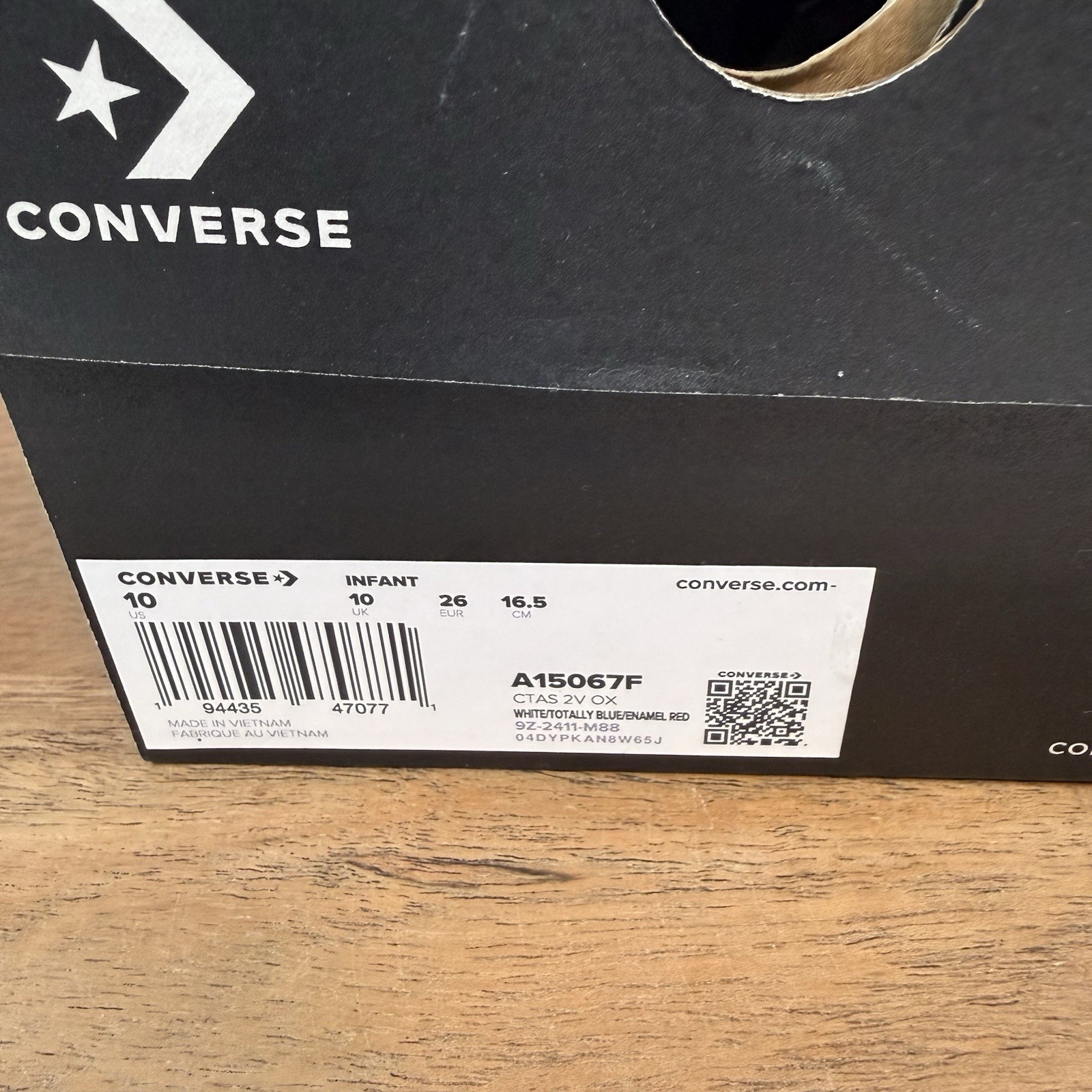 New Little Kids Converse Chuck Taylor All Star Dino Party Sneakers Size 10 C