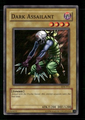 Dark Assassin #SDK-015 Yugioh
