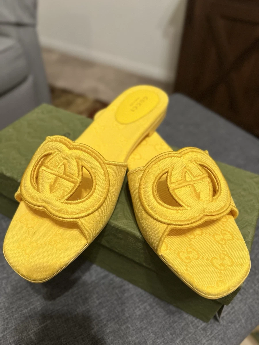 Gucci Yellow Sandals for Women for sale | eBay