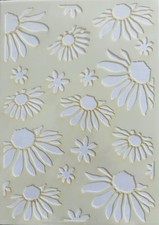 Oakwood - A5 Daisy Pattern Stencil