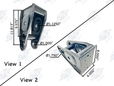 Automann M8097 Center Hanger for Hutch H9700 | Replaces 1617101 & R309582