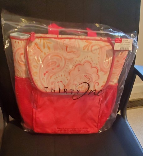 Brand New Thirty One Out the Door Thermal Backpack - Hot Pink | eBay