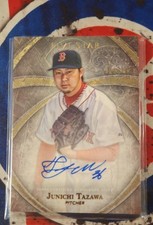 2014 Topps Five Star - Autographs Junichi Tazawa #FSA-JTA /499 (AU) (*A1)