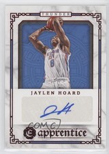 2020-21 Chronicles Excalibur Apprentice Signatures Red Jaylen Hoard Auto 0lh9