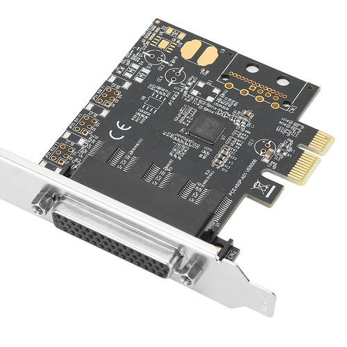 Erweiterungskarte Pci E Zu Ax99100 4Port Computerzubehör 115200Bps Für Spp/ KUI