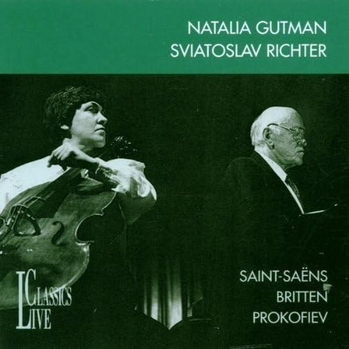 Natalia Gutman Sviatoslav Richter Saint-Saens Britten Prokofiev Live Classics CD