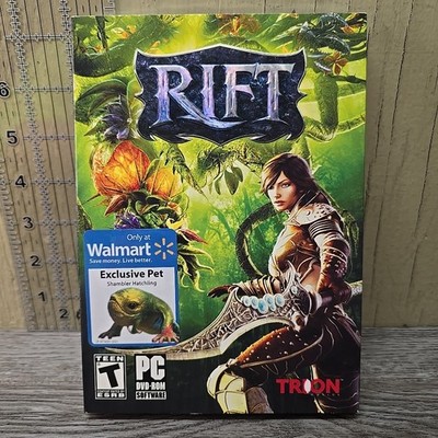 RIFT PC Game Sealed DVD-ROM Trion Worlds Fantasy MMO RPG Teen Rating 2011
