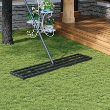 Lawn Leveller Rake Levelling Lute Gardening Level Lawn Tool 1.98M 2.13M Handle