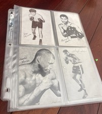 18 X Exhibit Boxing Cards 1958-1962 Floyd Patterson Willie Pastrano