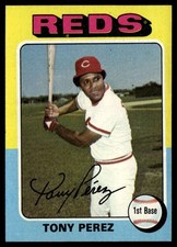 1975 Topps #560 Tony Perez sellerRR