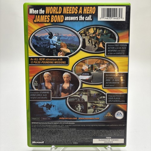 James Bond 007: Agent Under Fire (Microsoft Xbox) CIB komplett getestet funktioniert - Bild 2 von 4